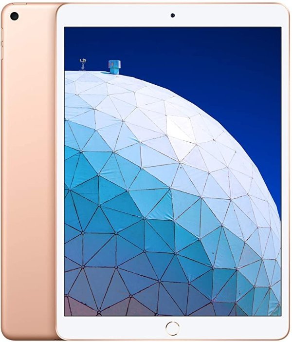 Apple iPad Air | 10.5" | 3rd GEN | WI-FI | 64GB | Gold | 2019 | (Renewed)