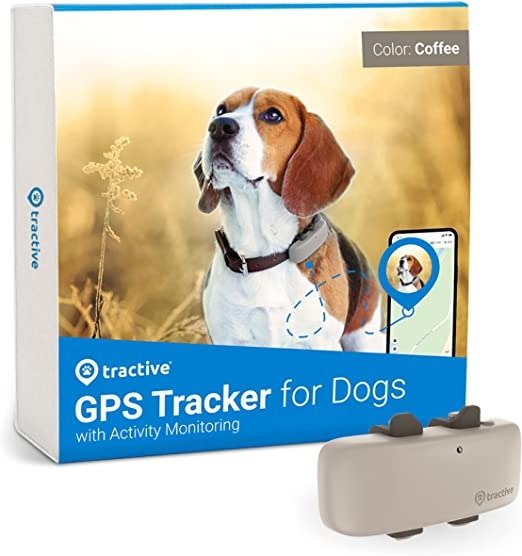 Tractive GPS 狗狗追踪器 LTE版本，米色