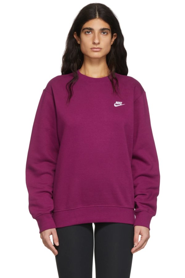 Purple Sportswear Club Sweatshirt