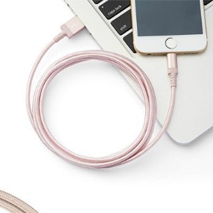 快冲USB线 尼龙绳材质可保护电缆 支持多型号设备