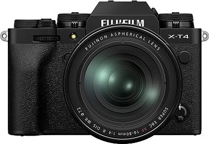 Fujifilm X-T4 无反相机 XF16-80mm Lens Kit - Black