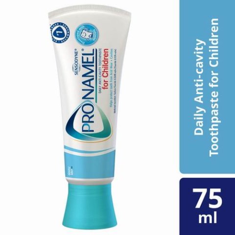 75ml仅$4.5Sensodyne ProNamel 防珐琅质流失 儿童抗蛀牙膏 温和薄荷