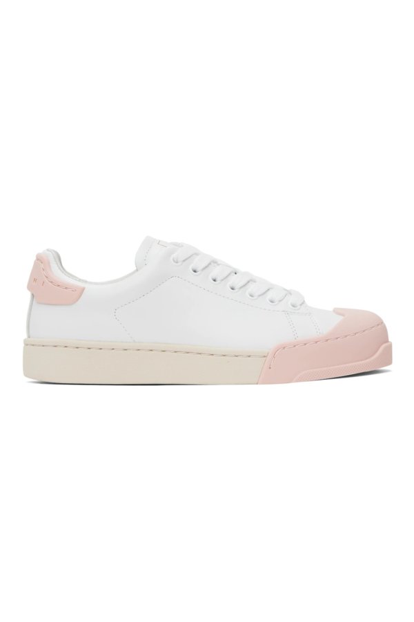 White & Pink Dada Bumper运动鞋