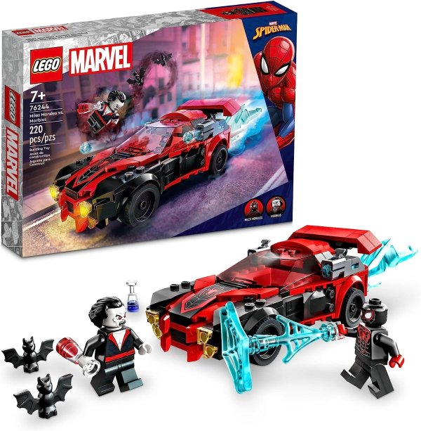 Lego 漫威蜘蛛侠迈尔斯·莫拉莱斯 vs. 莫比亚斯 76244