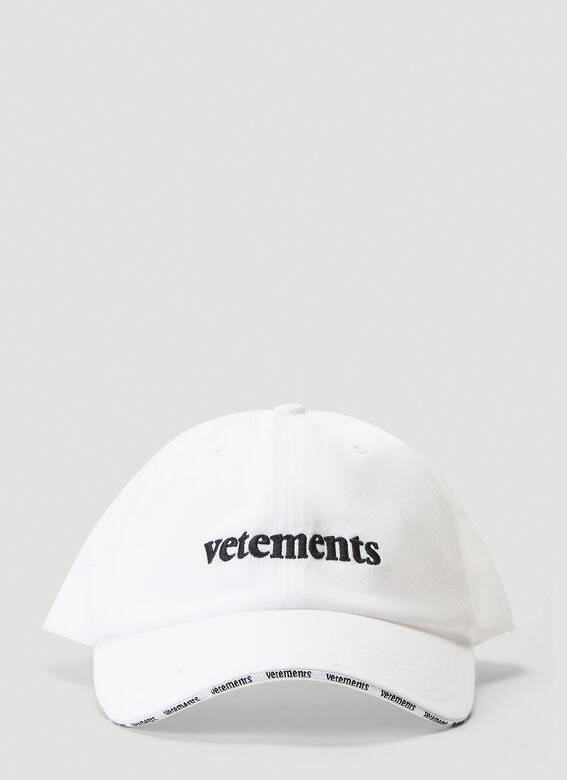 Embroidered Logo Cap in White 白色logo帽子250.00 超值好货| 北美省