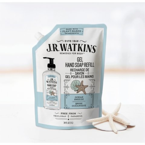 J.R. Watkins 海洋香型 泡沫洗手液补充装 828ml