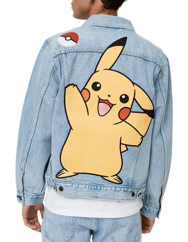 ® x Pokemon牛仔外套