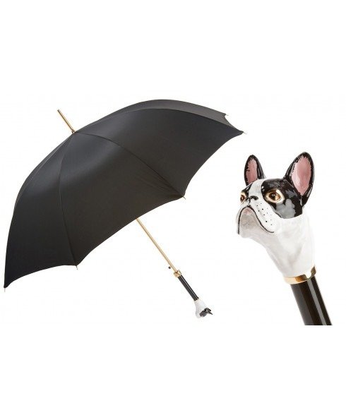 狗头手柄雨伞
