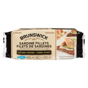 史低价：Brunswick 沙丁鱼片92gx18个 高蛋白质 多吃法做三明治等