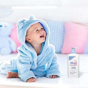 平均仅€3.2/瓶Sebamed 施巴婴幼儿润肤乳 宝宝全身都能用 冬季好滋润