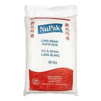 NuPak特级丝苗米 20 kg