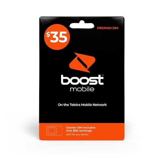 BOOST手机预付卡 50GB