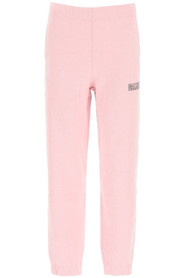 粉色休闲裤