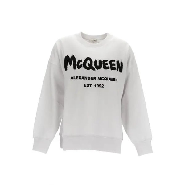 Alexander McQueen logo卫衣