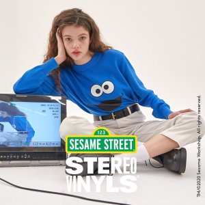 新品上市：Stereo Vinyls 芝麻街系列服饰热卖
