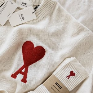 Ami Paris 春季新品闪促 激萌小红心T恤、卫衣、毛衣都有