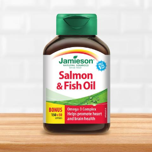 Jamieson健美生 深海鱼油 Omega-3 胶囊200粒 强身健脑必备