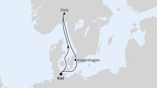 Oslo & Kopenhagen ab Kiel