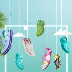 延长一天：Crocs 儿童凉鞋、洞洞鞋、拖鞋,开启你的欢乐夏天