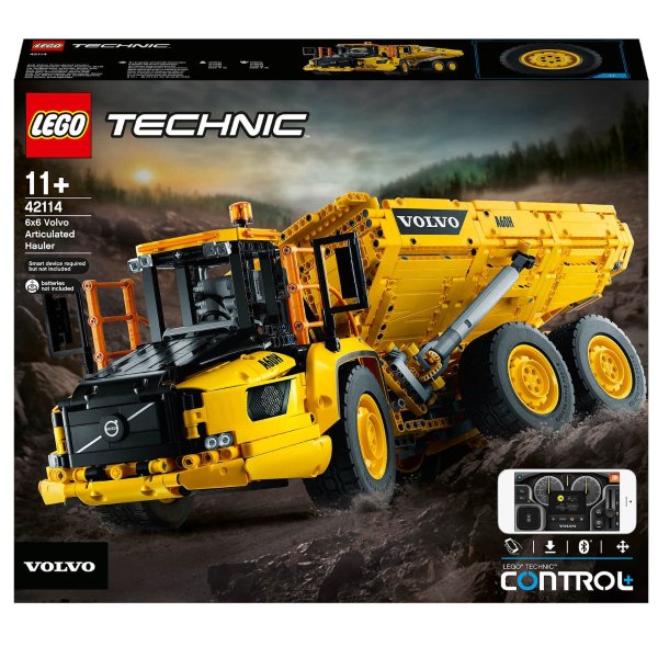 LEGO Technic: 6x6沃尔沃翻斗车 (42114)