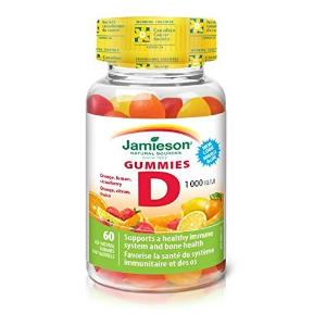 Jamieson Vitamin D 成人水果味软糖60粒