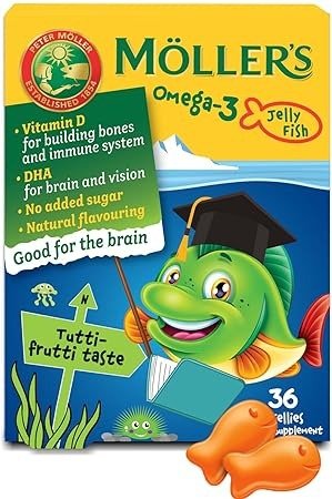 儿童 Omega-3 天然鱼油 36片