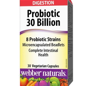 Webber Naturals 300亿 8种益生菌  改善肠道功能