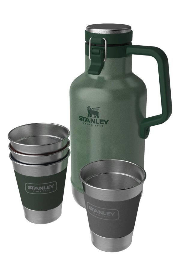 Classic Growler & Cups Set 经典保温杯套装80.00 超值好货| 北美省钱快报