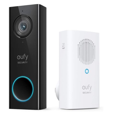 💥史低价💥：eufy 智能安防可视门铃 2K高清 保护家庭安全