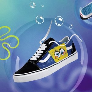 Vans x Spongebob 海绵宝宝联名 滑板鞋、卫衣都有 童趣满满