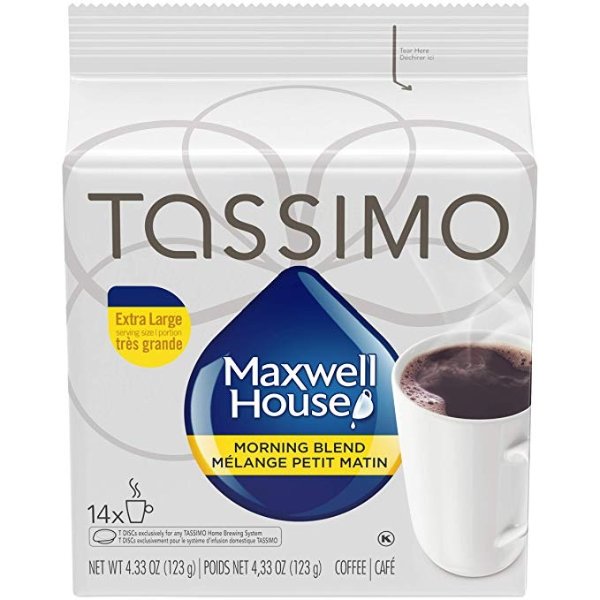 Tassimo Morning Blend咖啡 14杯装