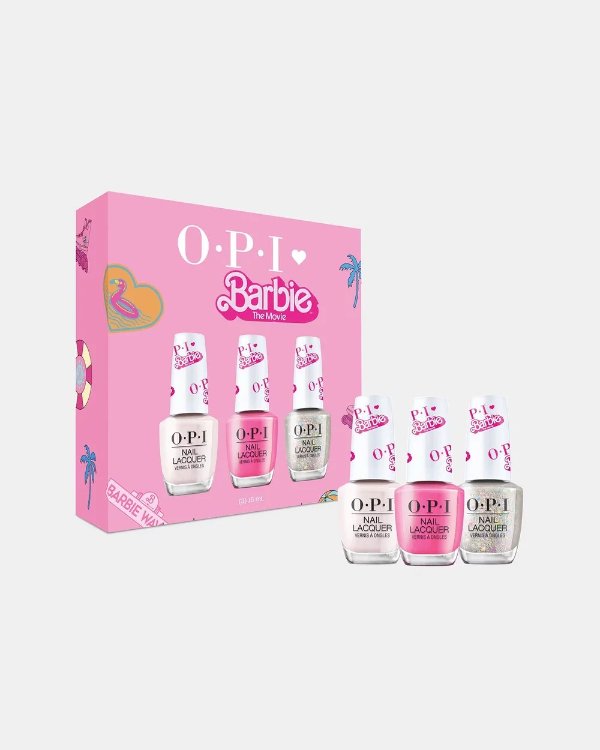 OPI ❤ BARBIE联名 指甲油套装