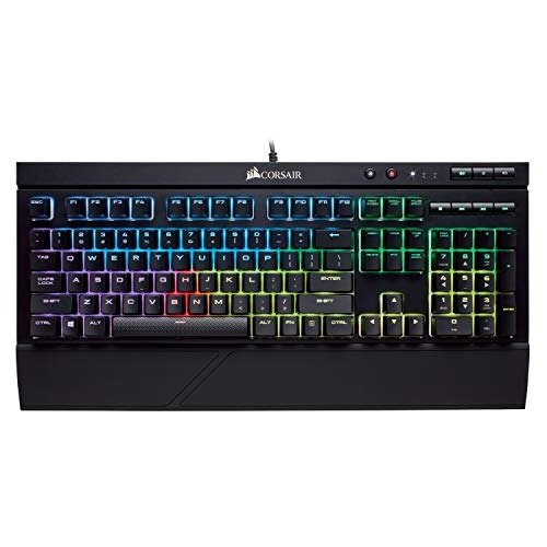 K68 RGB Mechanical Gaming Keyboard, Backlit RGB LED, Dust and Spill Resistant - Linear & Quiet - Cherry MX Red