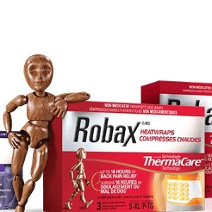史低价：Robax HeatWraps 后腰部&髋部发热止痛贴 还可以暖肚子