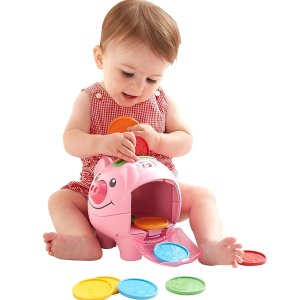 史低价：Fisher-Price 费雪早教益智玩具 会唱歌的小猪存钱罐
