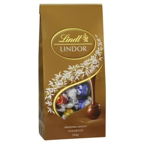 Lindor Assorted Chocolate Bag 308g