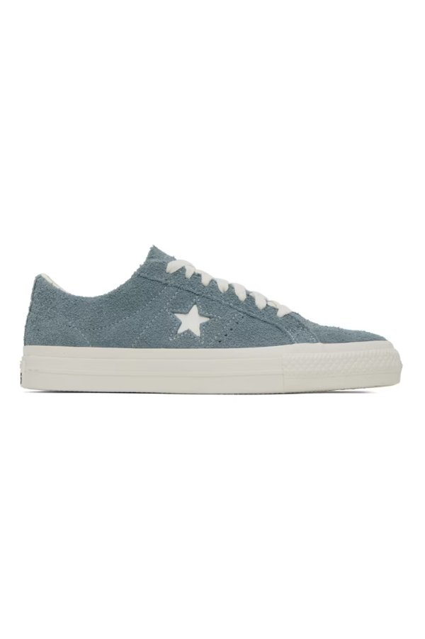 One Star蓝色板鞋