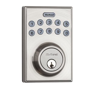 Kwikset 92640-001 现代密码锁  1键锁门！