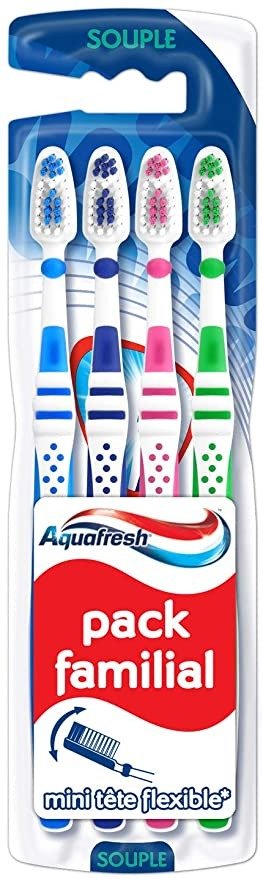 Aquafresh牙刷4支