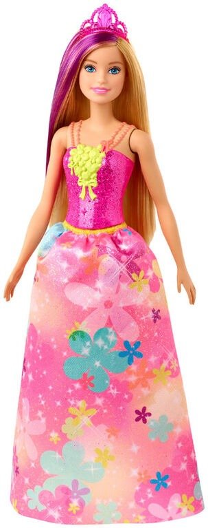 Dreamtopia 公主娃娃，12 英寸，金发碧眼，紫色发丝