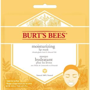 Burt's Bees 100%纯天然片装唇膜 滋润修复 涂口红不卡纹