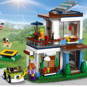LEGO 乐高 Creator 创意百变系列 31068 现代独栋别墅  386块