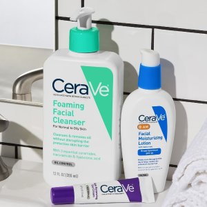 CeraVe 氨基酸泡沫洁面 敏感肌放心用 皮肤屏障更健康