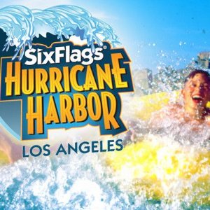 99起洛杉矶六旗飓风港水上乐园 six flags hurricane harbor