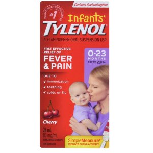 Tylenol 泰诺 婴儿退烧止痛滴剂24mL 0-23月宝宝适用