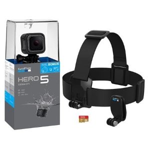 GoPro HERO5 Session 运动相机套装 头带+16GB Sandisk
