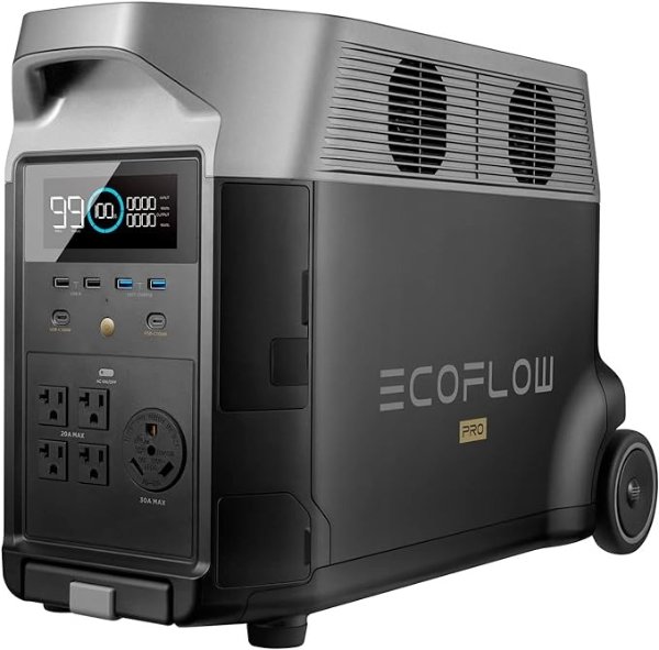 EF ECOFLOW Portable Power Station 3600Wh DELTA Pro 移动充电站