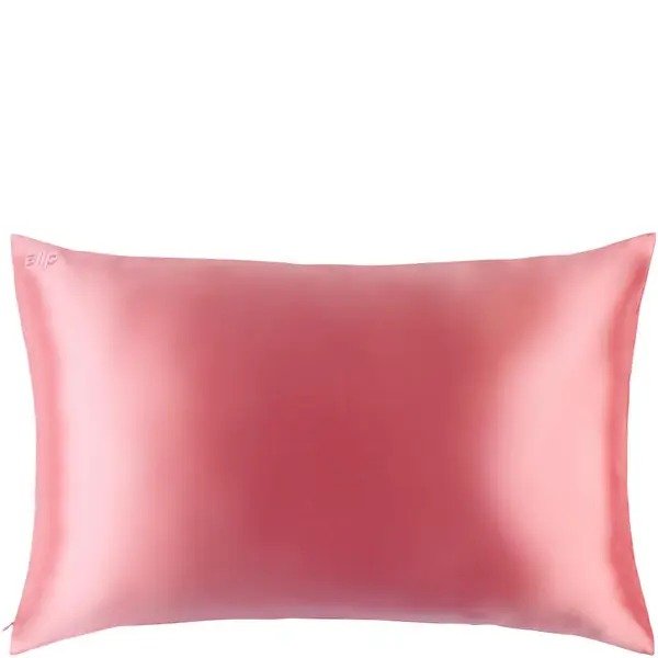 粉色真丝枕套
