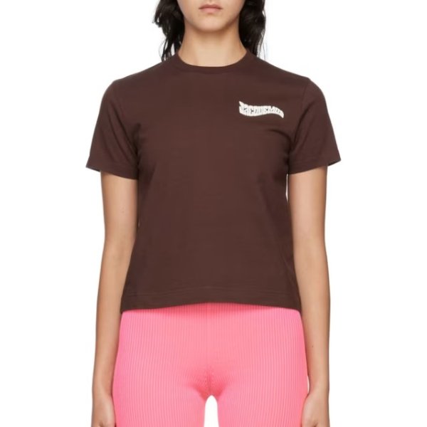 棕色 'Le T-Shirt Camargue' T恤