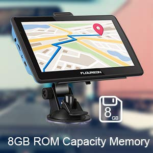 FLOUREON 7寸LCD超大屏 多功能GPS导航仪